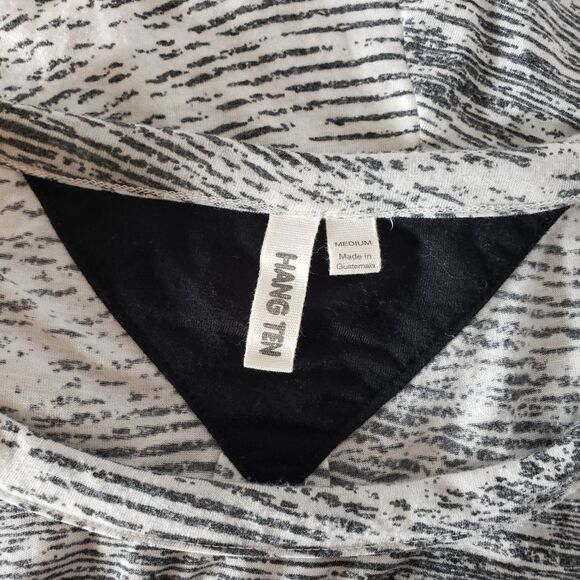 Hang Ten Medium shirt black & white - Picture 4 of 4